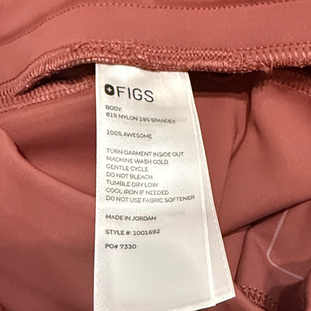 Figs rosewood pants XS regular straight leg FORMx - Picture 2 of 2
